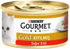 Purına Pro Plan Gourmet Gold Kıyılmış Sığır Etli Yaş Kedi Maması