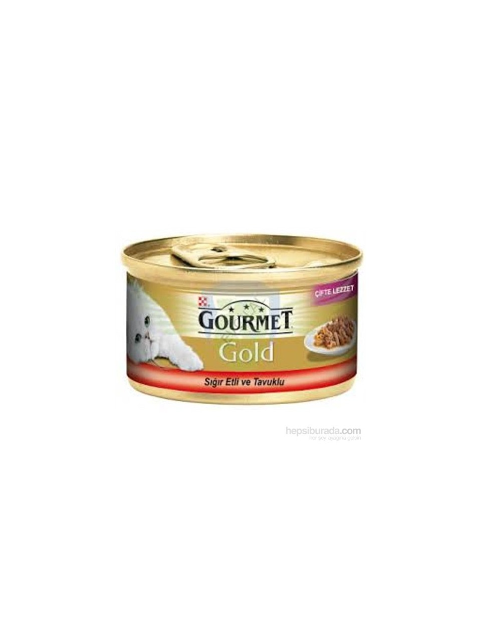 Purına Pro Plan Gourmet Gold Biftekli Ve Tavuklu Konserve Yaş Kedi Maması 85 Gr