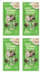 proff Creamy Kuzu ve Tavuklu Kedi Ödülü 4x15 Gr