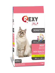 Rexy Biftekli Kedi Maması 1 Kg