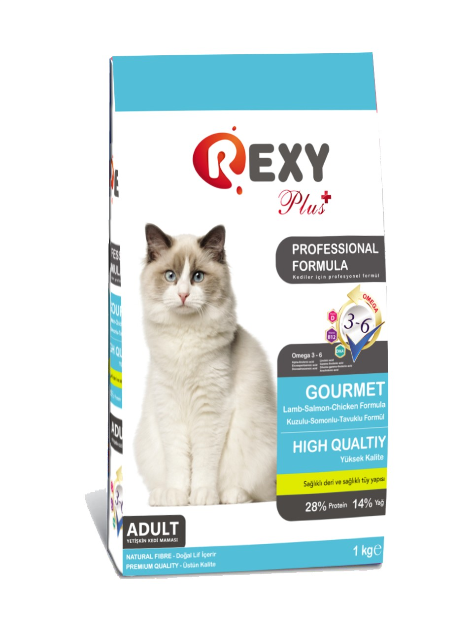 Rexy Gurme Kedi Maması 1 Kg