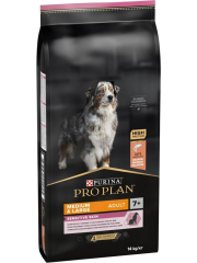 Purına  ProPlan Somonlu Hassas Yaşlı Kuru Köpek Maması 14 Kg