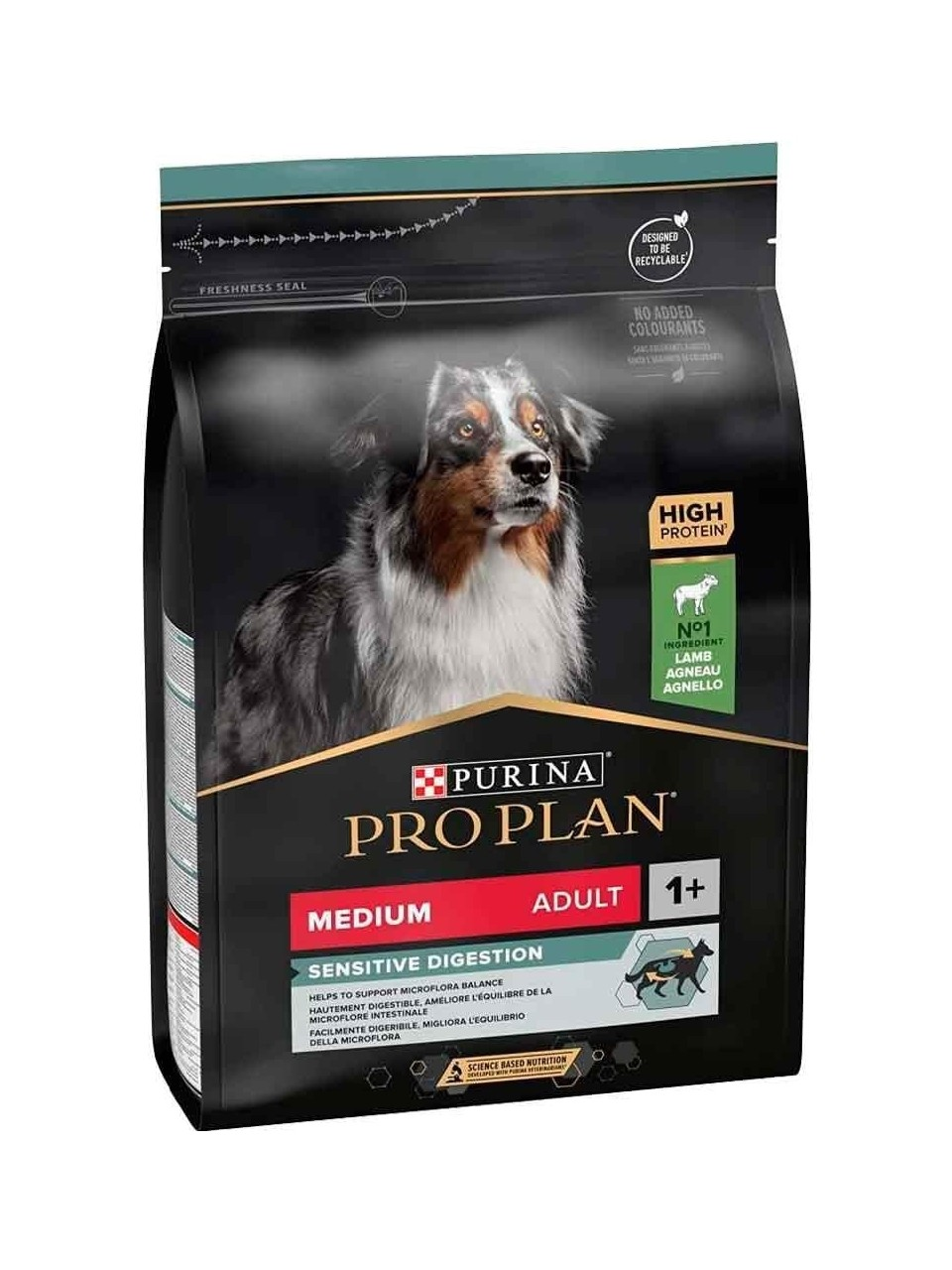 Purına ProPlan Sensitive Digestion Medium Kuzu Etli Yetişkin Köpek Maması 3 Kg