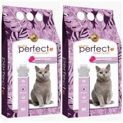 Perfect Baby Powder 10 Lt İnce Taneli Kedi Kumu 2 Adet