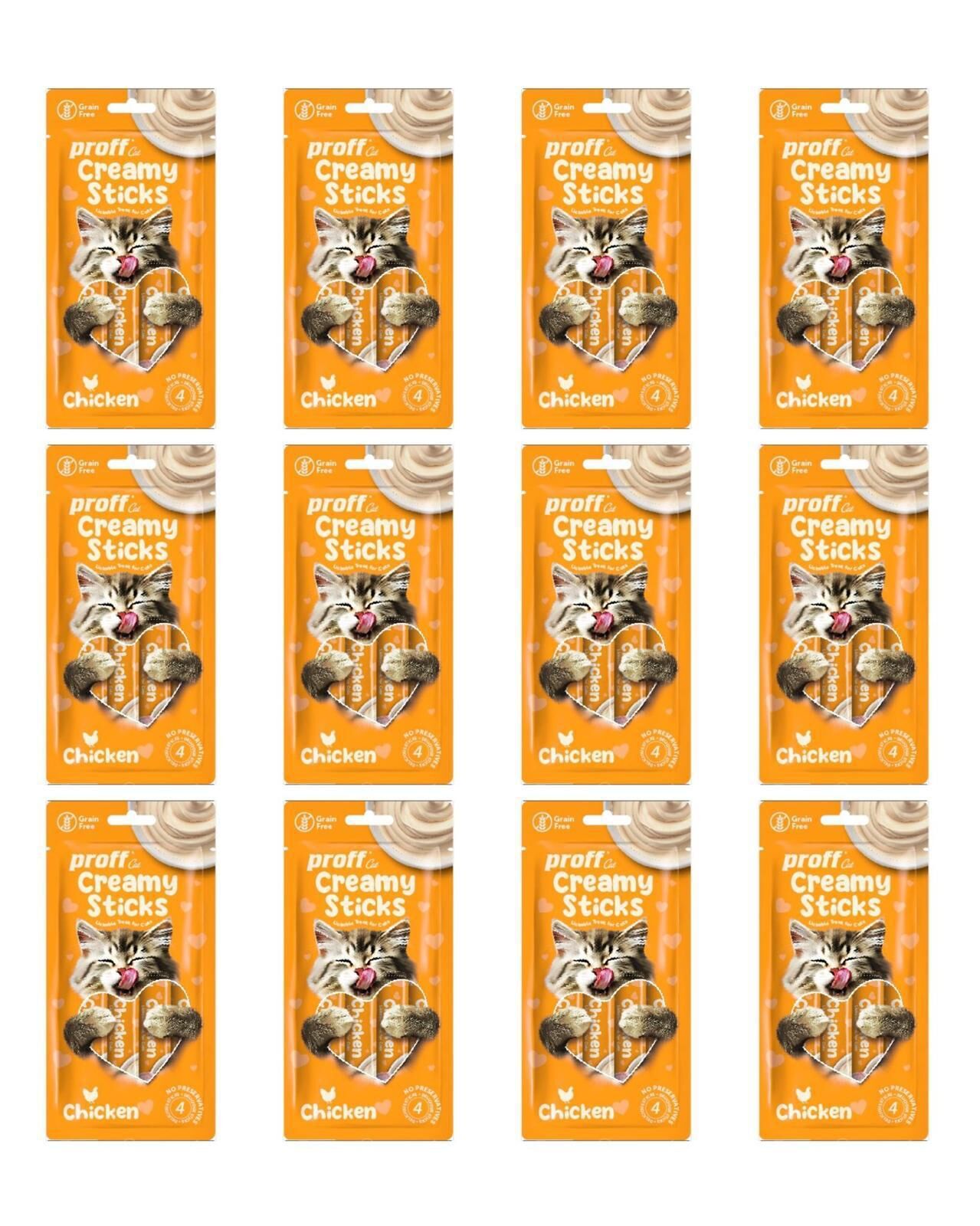 proff Creamy Tavuklu Kedi Ödülü 12x15 Gr