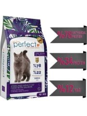 Perfect Cat Az Tahıll/düşük Tahıllı Kısırlaştırılmış Somon Balıklı Kedi Maması 10 kg