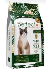 Perfect Az Tahıllı Yetişkin Gurme Kedi Maması 1.5 kg