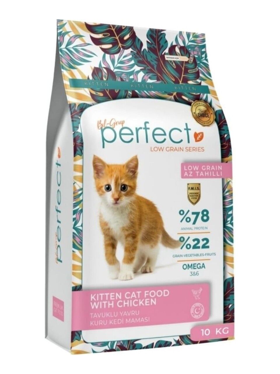 Perfect Tavuklu Yavru Kedi Maması 10 kg