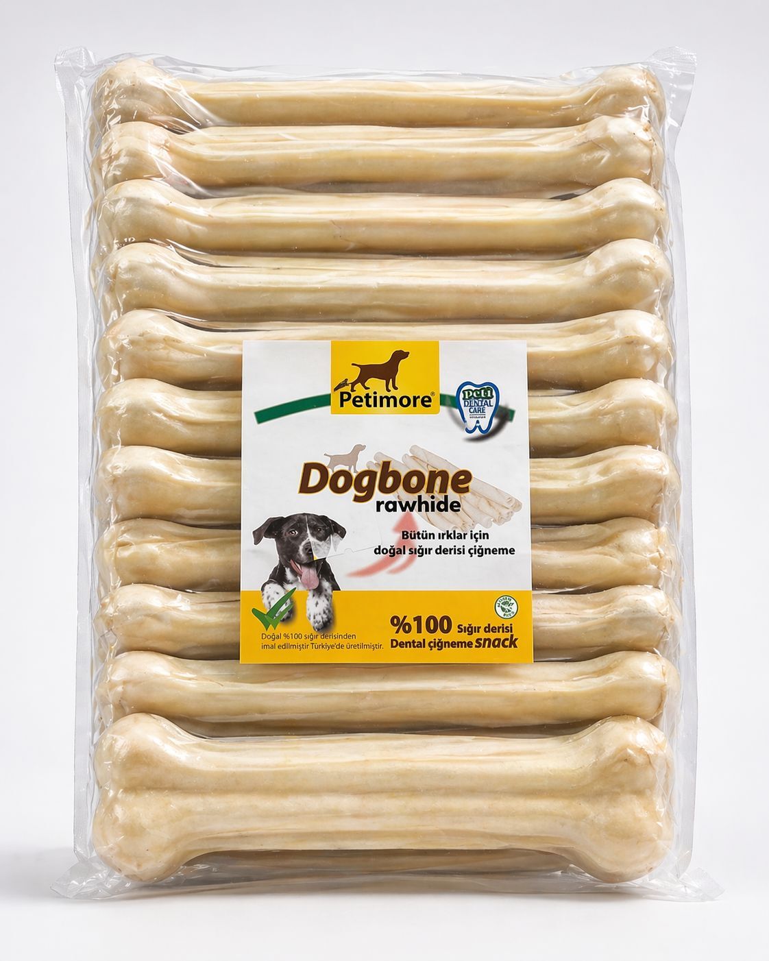 PETİMORE Dogbone Çigneme Kemiği 22 cm 15 Adet